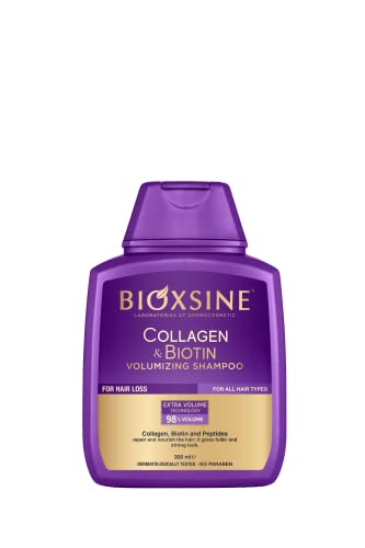Bioxcin Collagen & Biotin Volume Shampoo 300 ml (Against hair loss)