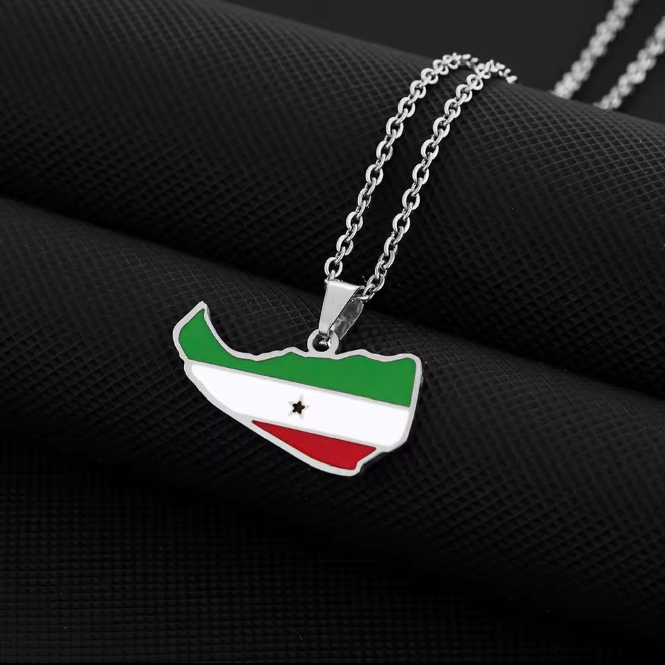 Somaliland Silver Pendant Necklace